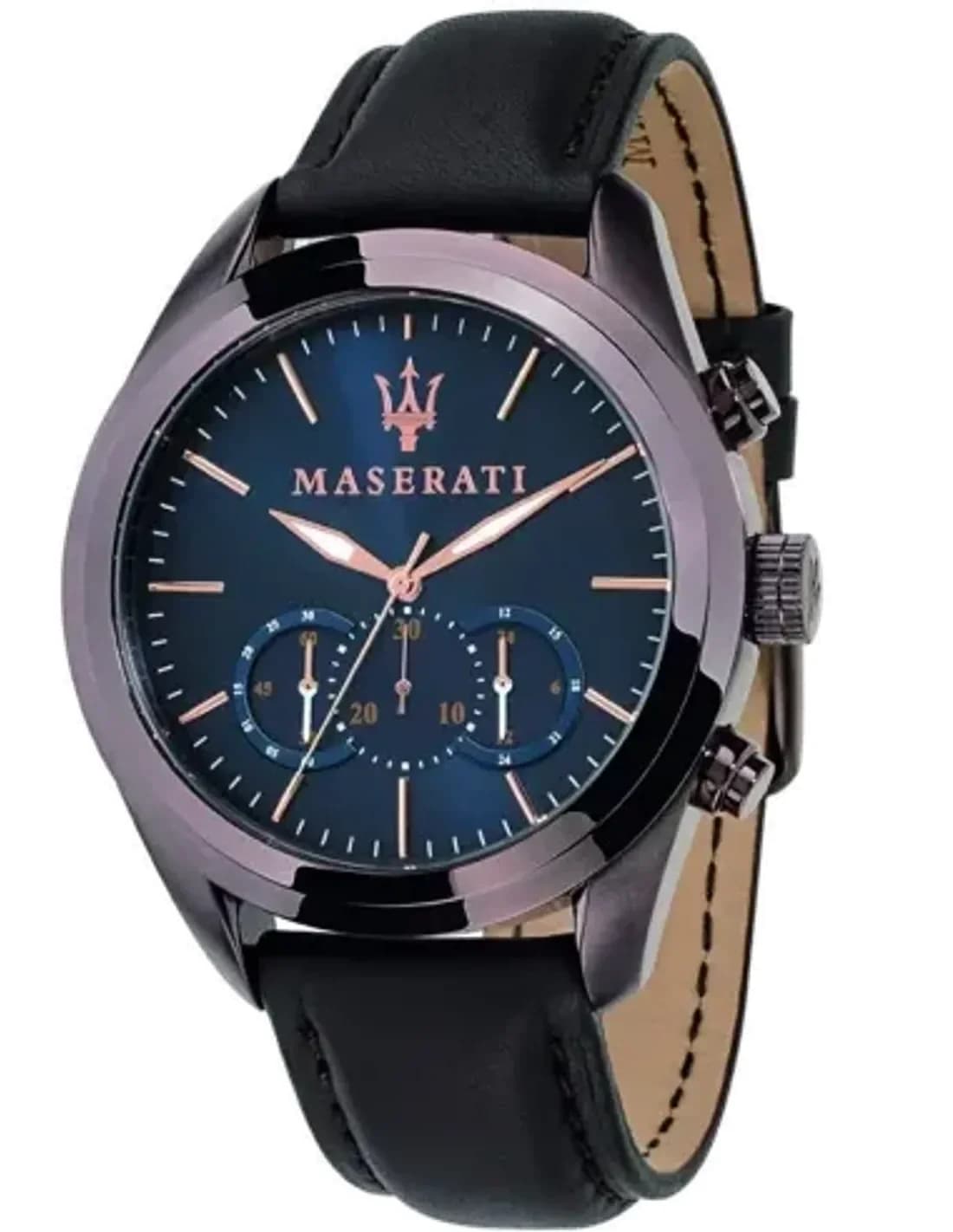 Maserati Traguardo Men's Watch R8871612008 brown leather strap
