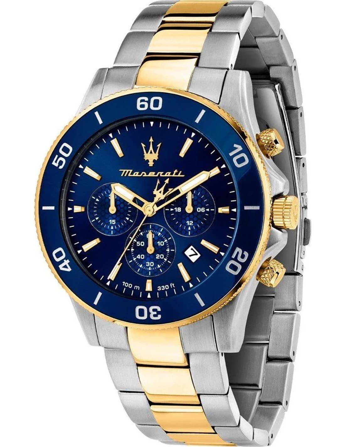 Maserati Competizione R8873600006 men's watch maillons acier strap