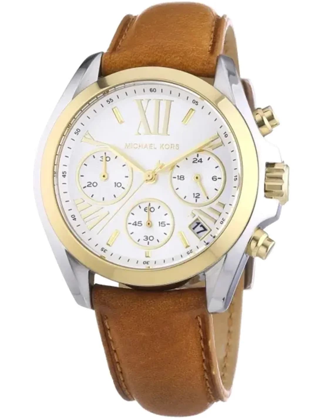 Montre Femme Michael Kors Bradshaw MK2301 Bracelet en cuir marron