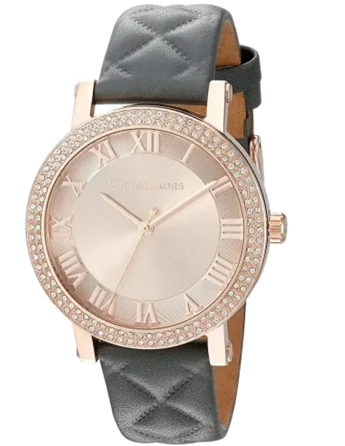 Montre Michael Kors Norie MK2619 Bracelet en cuir gris