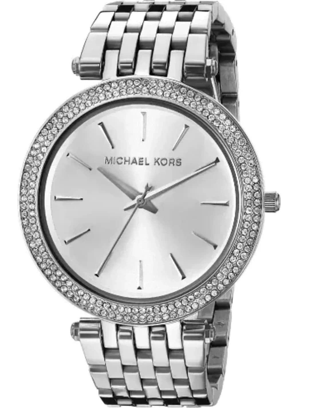 Michael Kors MK3190 Watch in gold-tone stainless steel with crystal-set bezel and dial
