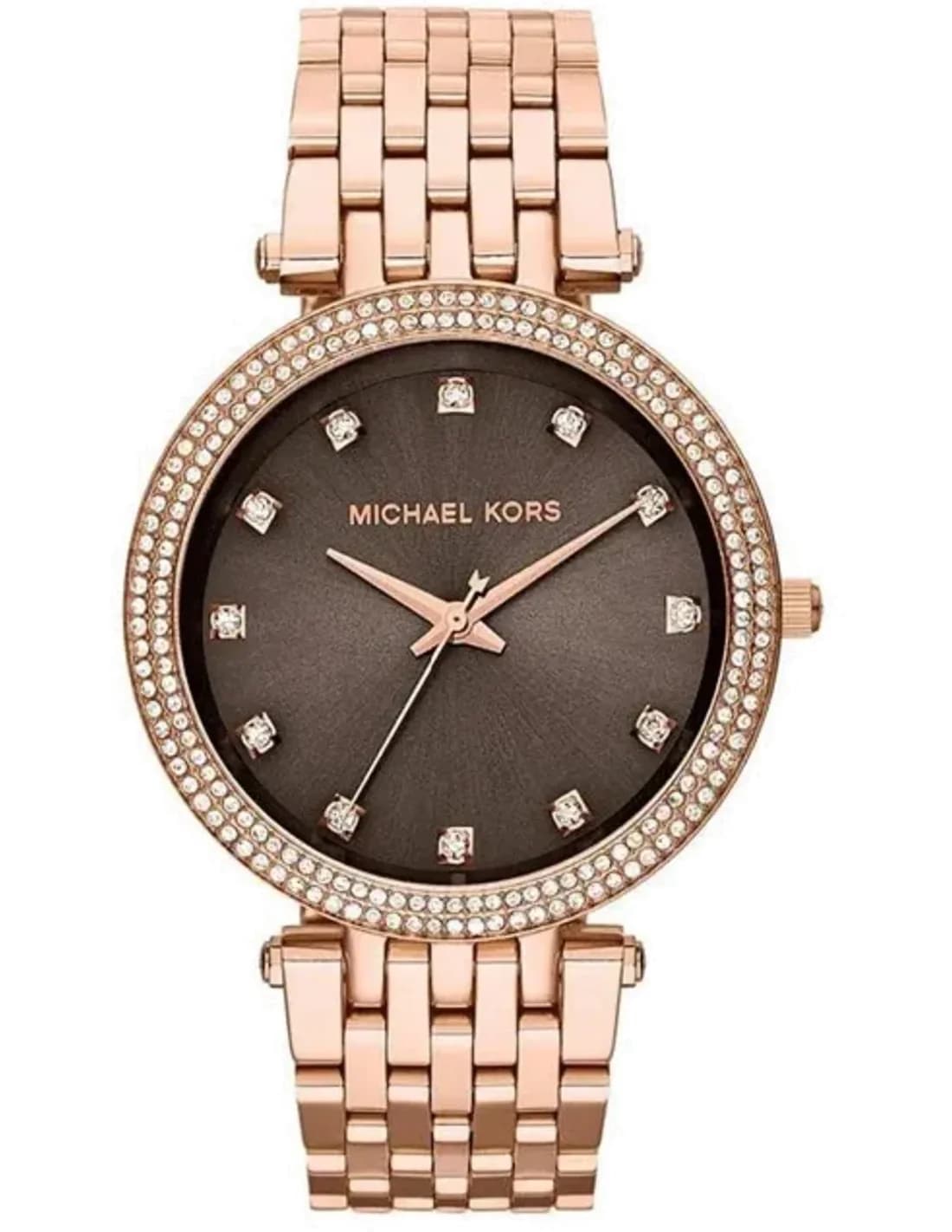 Montre Michael Kors MK3217 Bracelet Acier Rose Gold et Cristaux