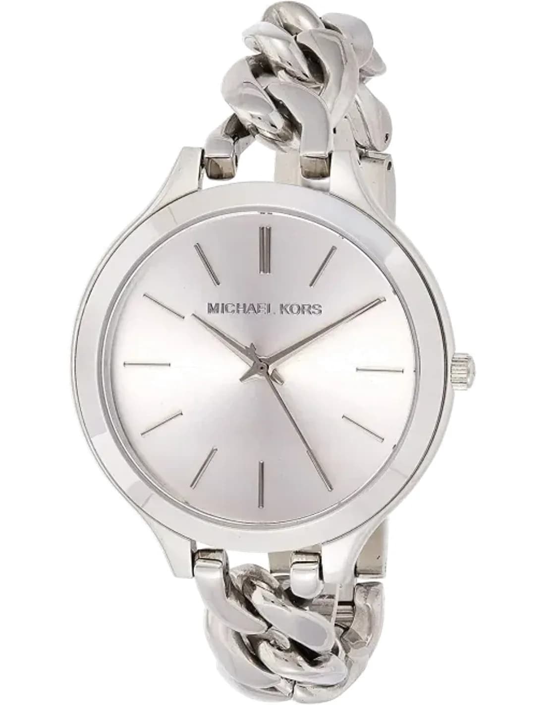 Montre Michael Kors MK3279 Bracelet Chaîne en Acier Argenté