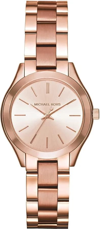Michael Kors MK3513 Rose Gold and Champagne Dial Watch
