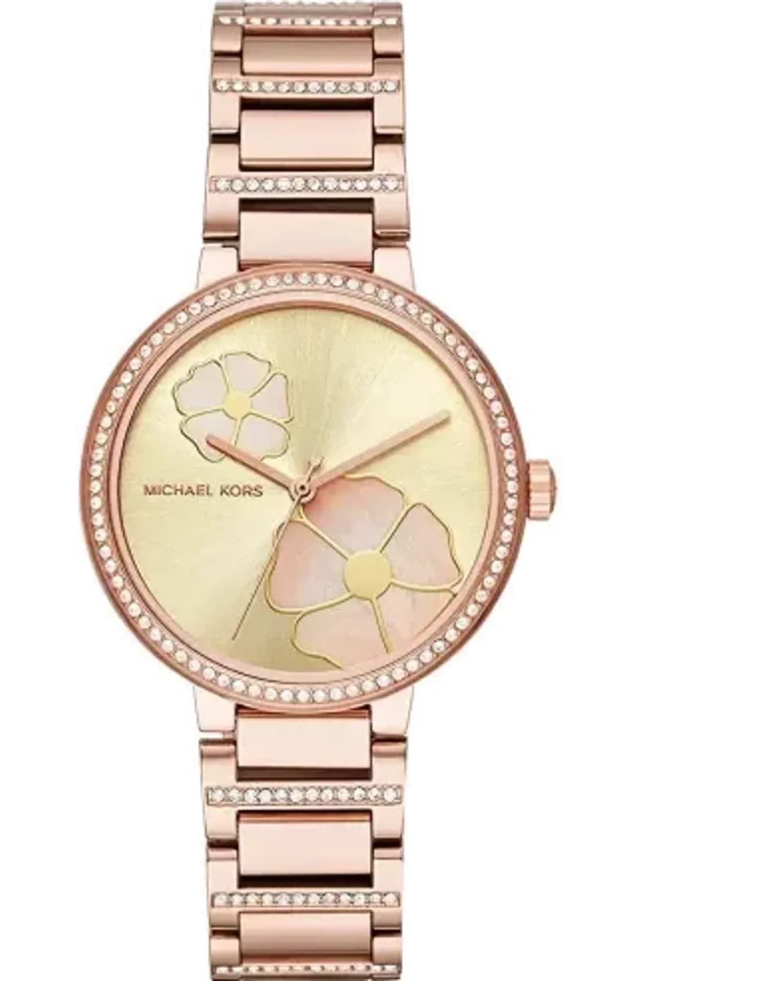 Montre Femme Michael Kors Courtney MK3836 Acier or rose