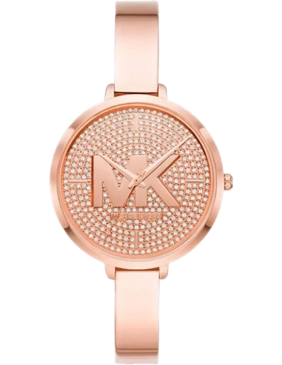 Michael Kors Charley MK4433 Pavé Crystal dial Rose Gold-Tone Watch