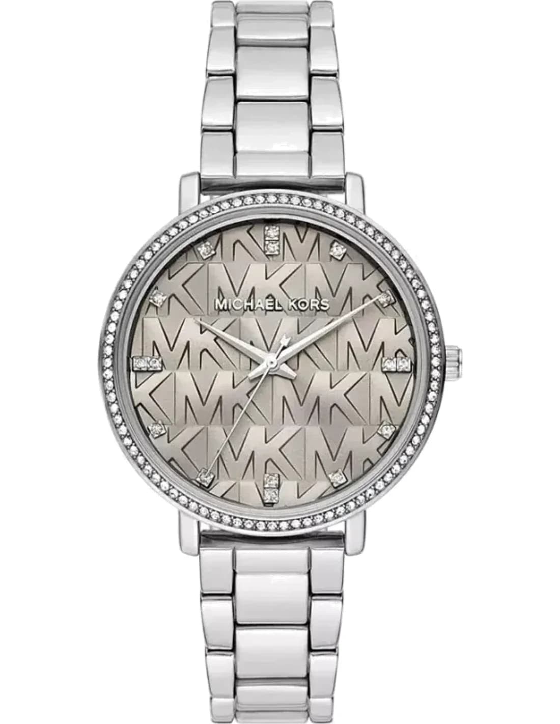 Michael Kors Pyper MK4672 Women's Watch grey dial silver stainless steel bracelet