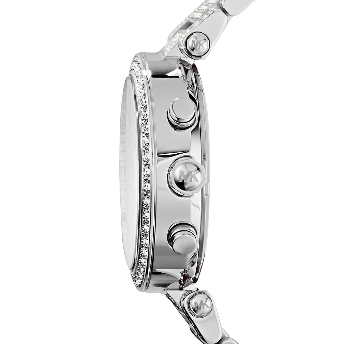 Montre Michael Kors MK5572 femme détail cadran argent