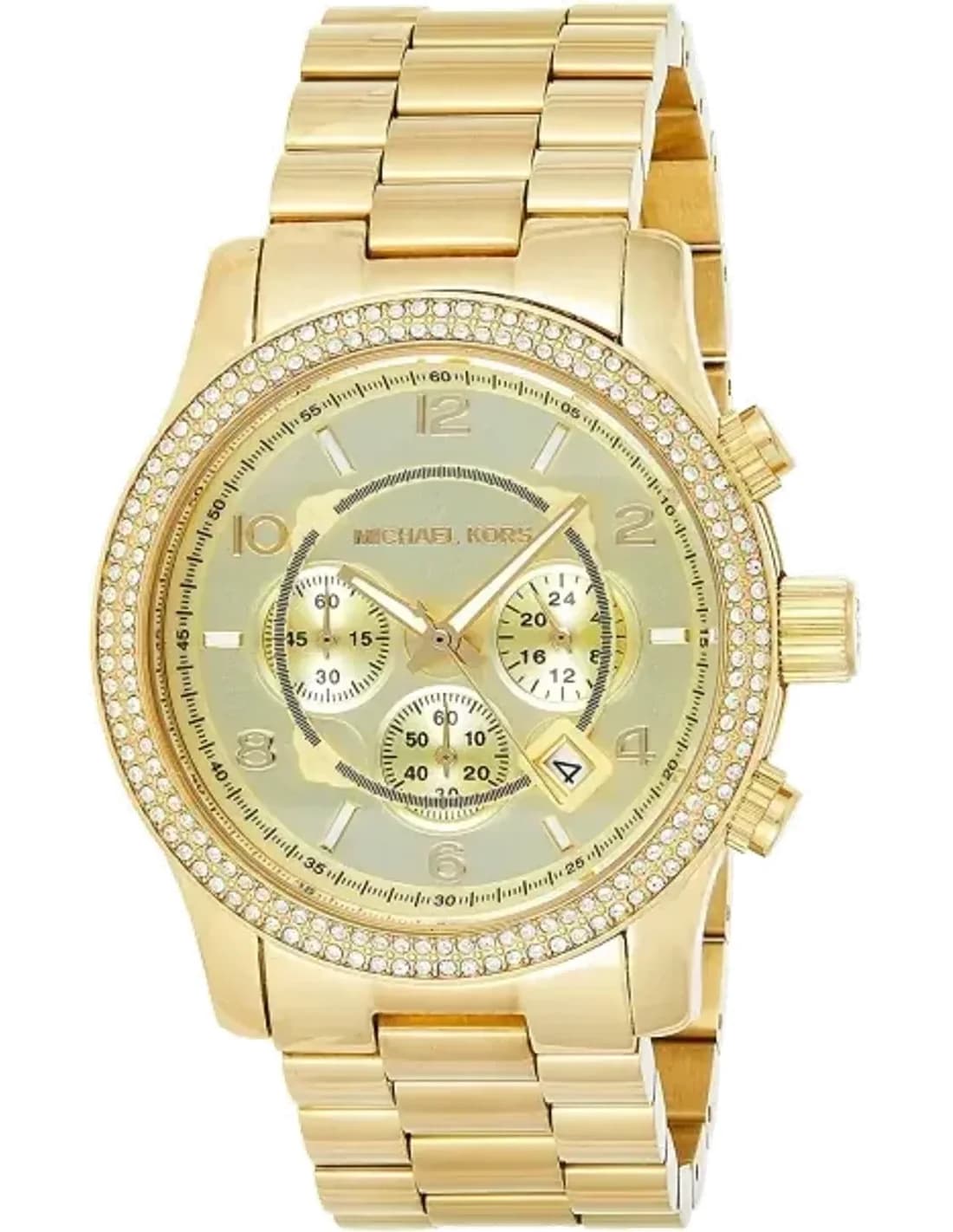 Montre Femme Michael Kors Runway MK5575 acier doré