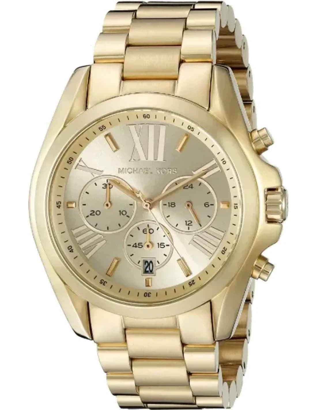 Watch Michael Kors MK5605 Bradshaw chronometer steel gold