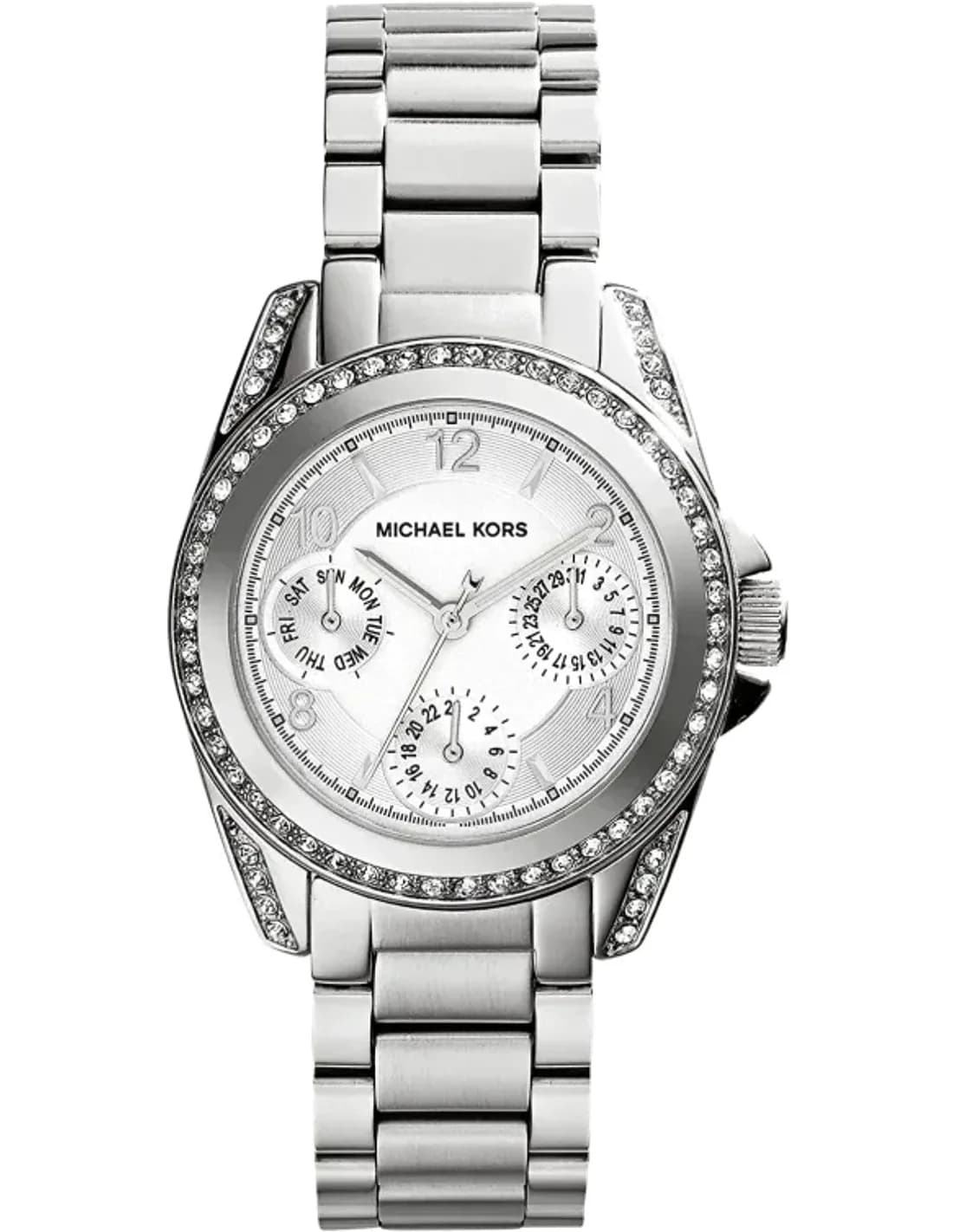 Women's Watch Michael Kors MK5612 Blair Chronograph in Steel and Crystals