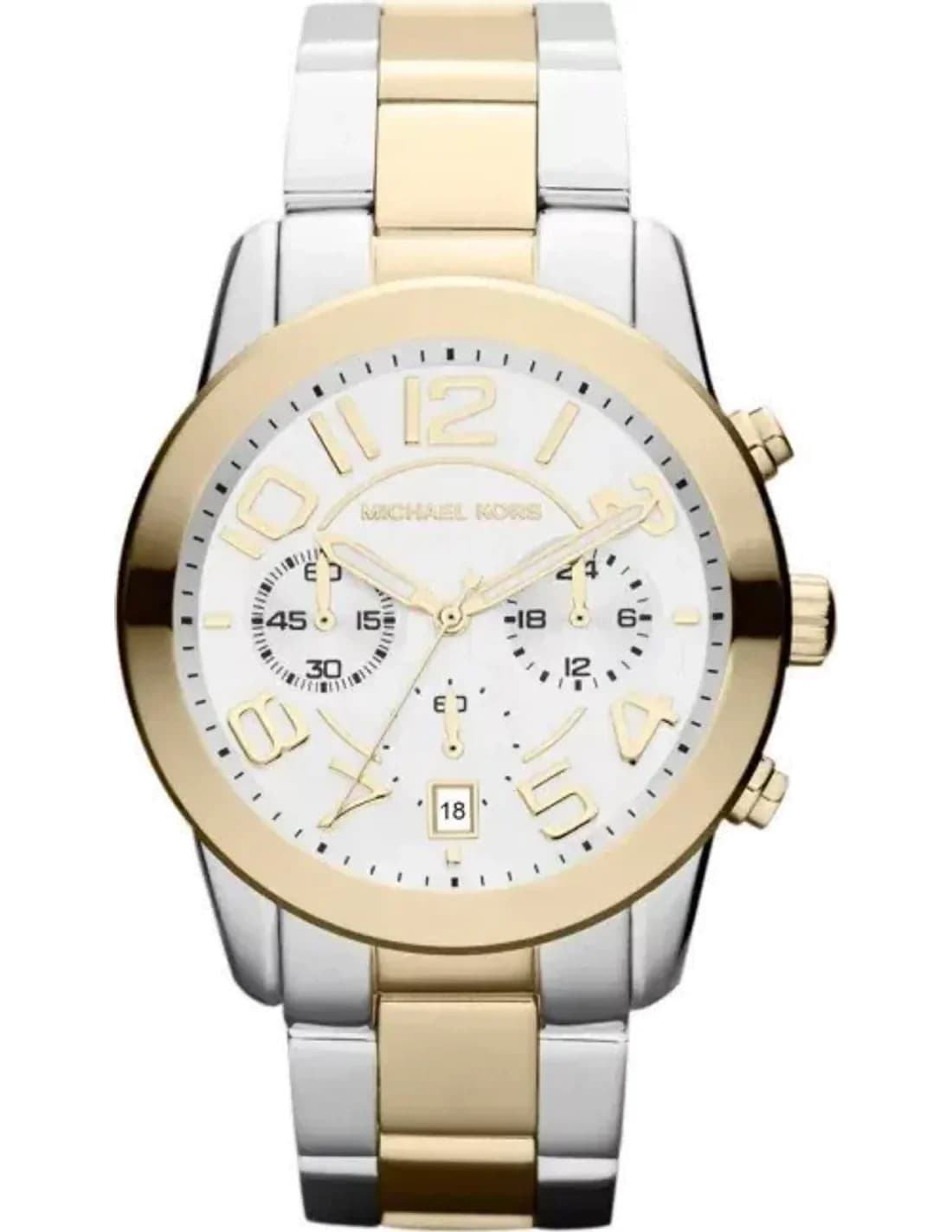 Montre Femme Michael Kors Mercer MK5748 Bracelet deux tons en acier inoxydable