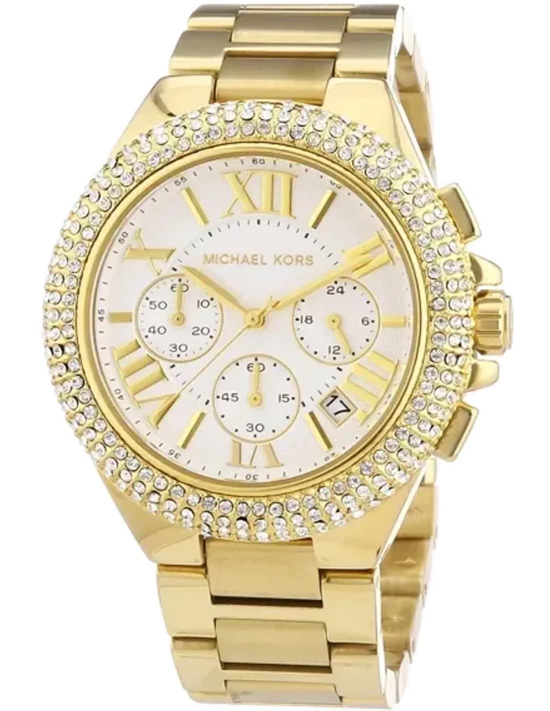 Montre Femme Michael Kors Camille MK5756 Bracelet en acier doré