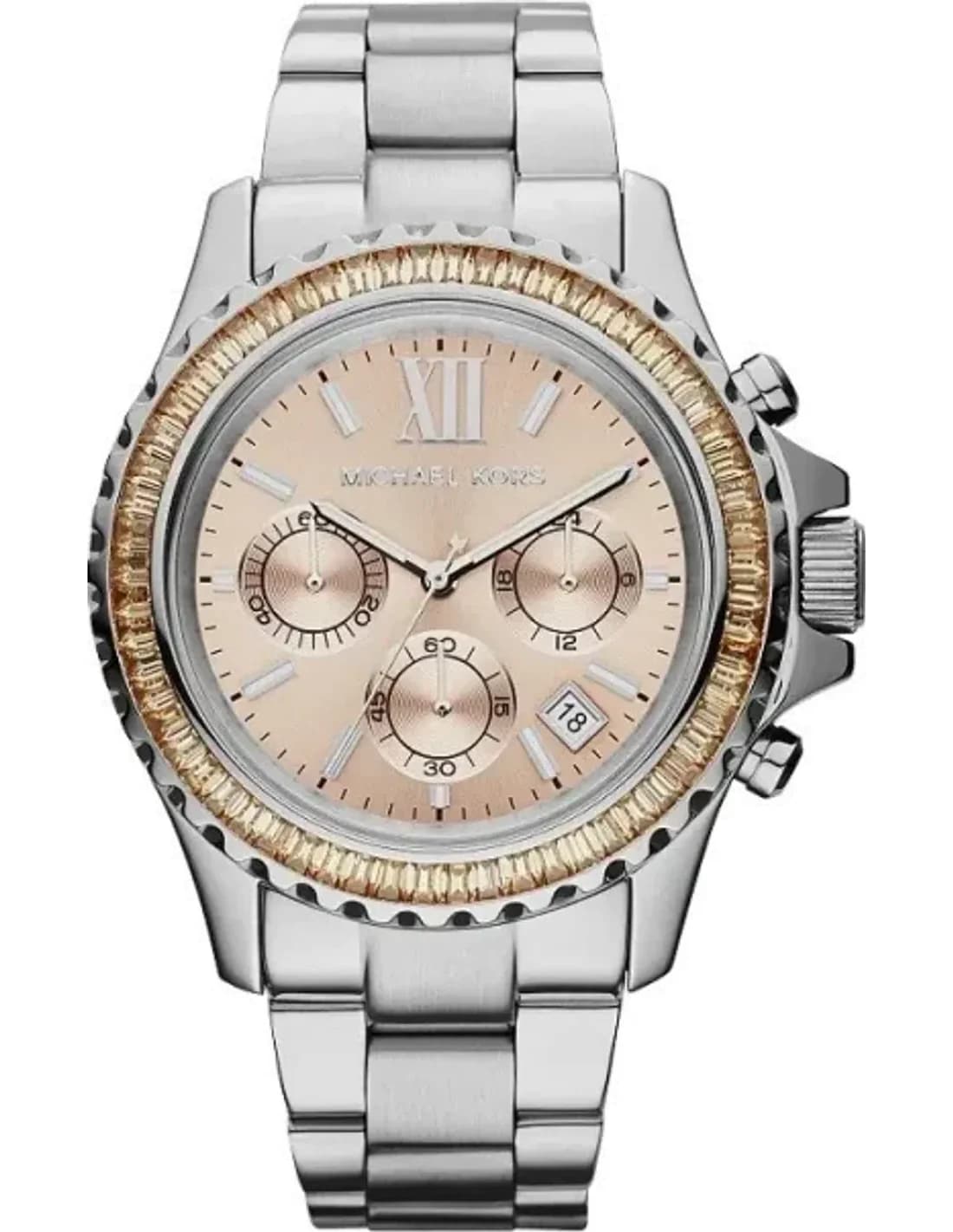 Montre Femme Michael Kors Everest MK5870 Bracelet en acier argenté