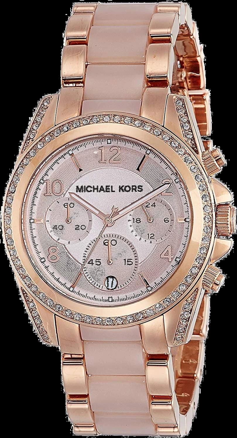 Michael Kors MK5943 Blair Rose Gold and Acetate Women's Watch