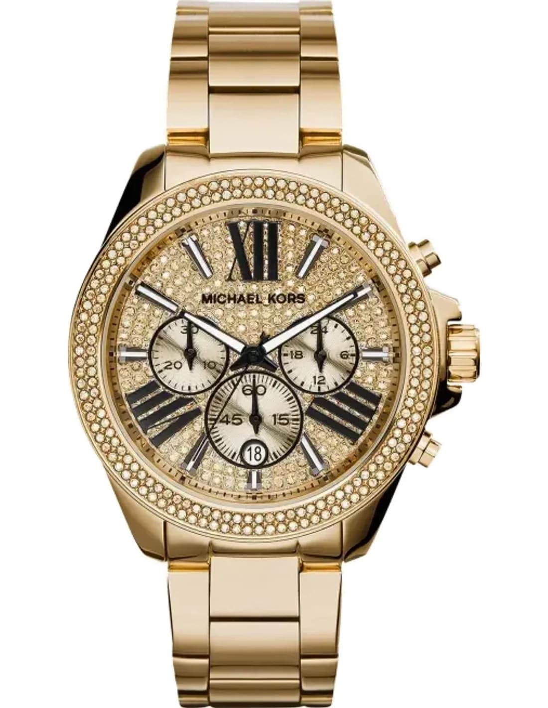 Montre Michael Kors MK6095 en acier inoxydable doré