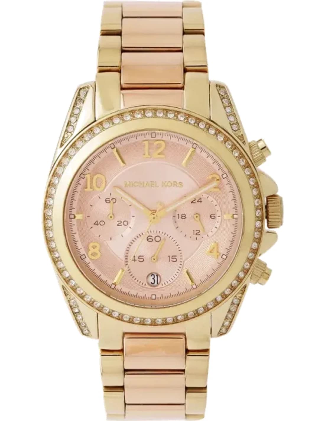 Montre femme Michael Kors MK6316 Blair chronographe cadran rose