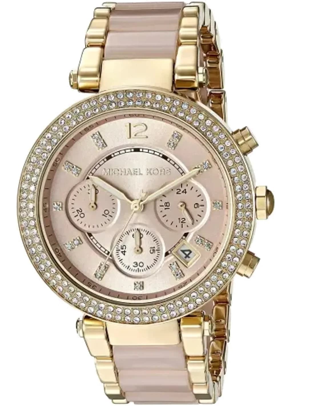 Montre Michael Kors MK6326 en Acier Inoxydable et Cadran Champagne