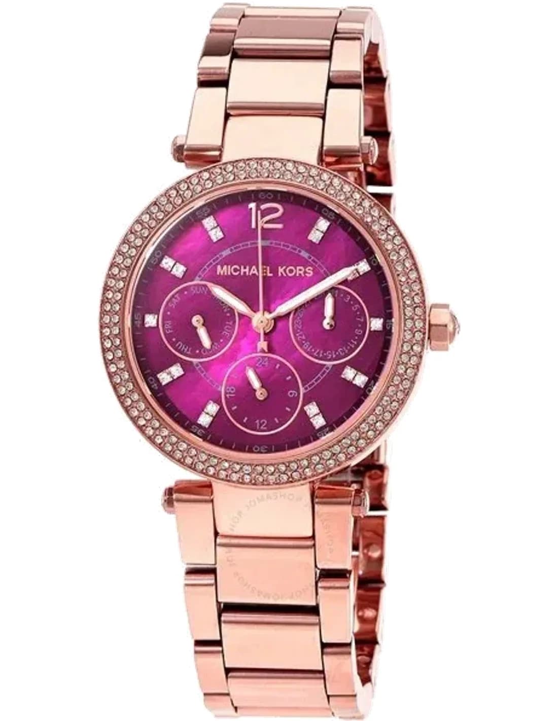 Montre femme Michael Kors MK6403 Parker en acier couleur or rose