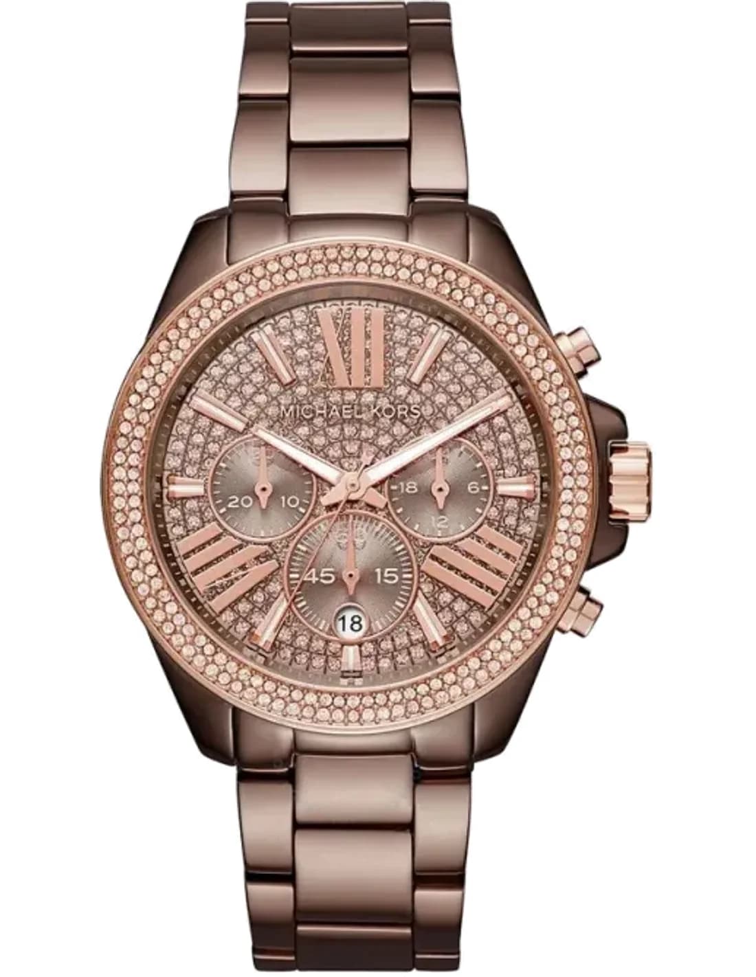 Montre femme Michael Kors MK6411 Wren en acier or rose