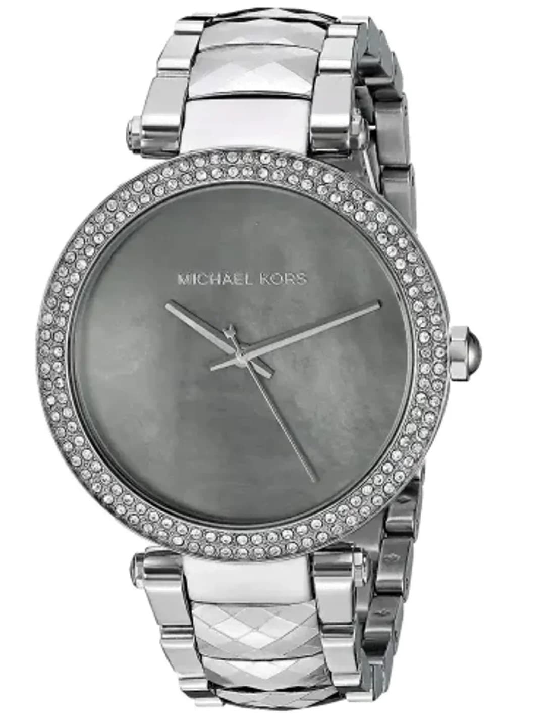 Montre Femme Michael Kors Parker MK6424 argent cadran nacre gris