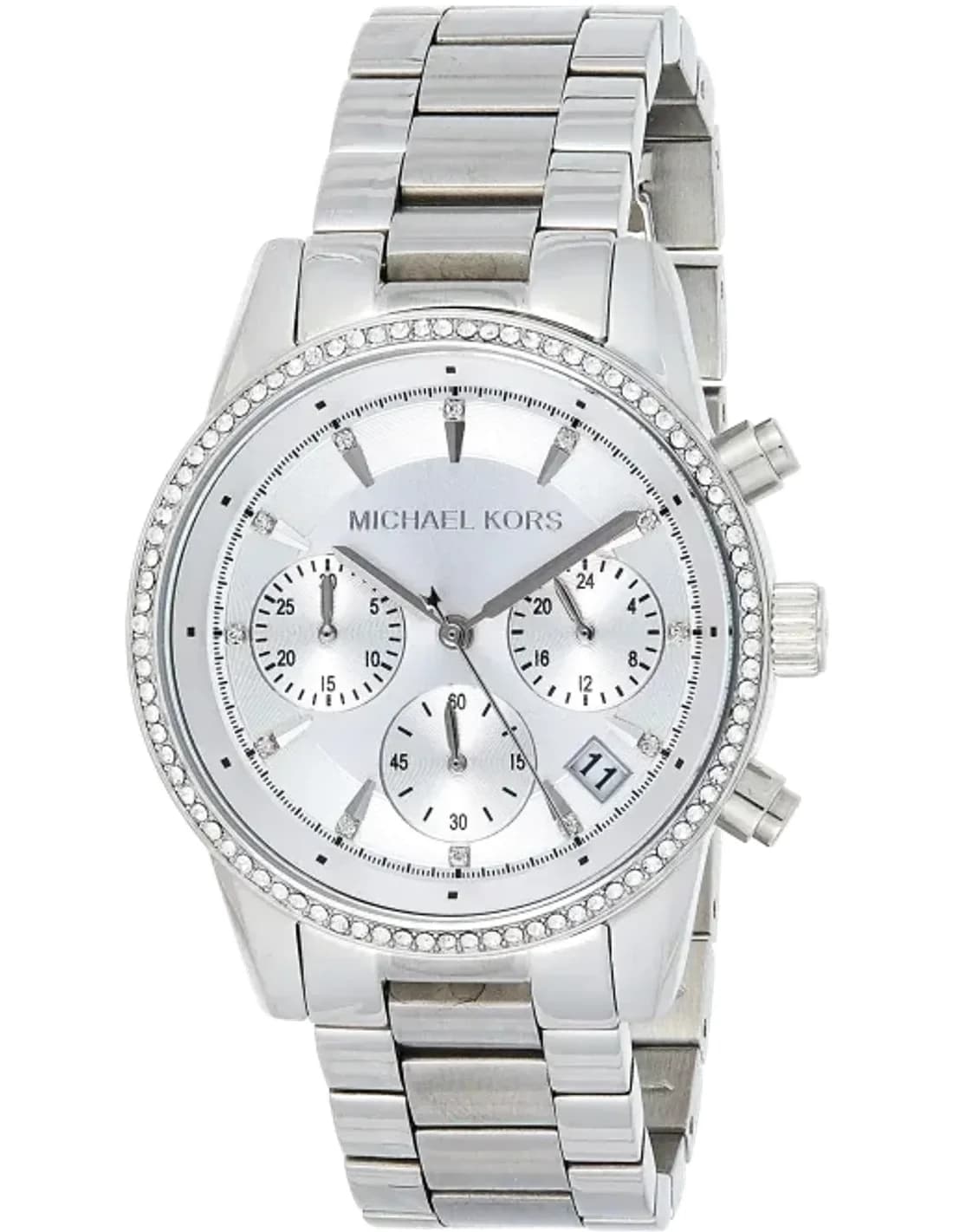 Women's Watch Michael Kors MK6428 Ritz Silver with Links