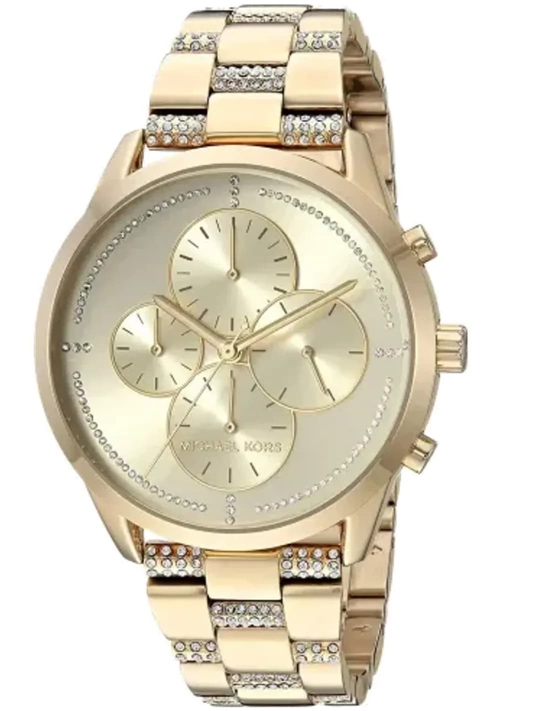 Montre Femme Michael Kors MK6519 en acier incrustée de brillants