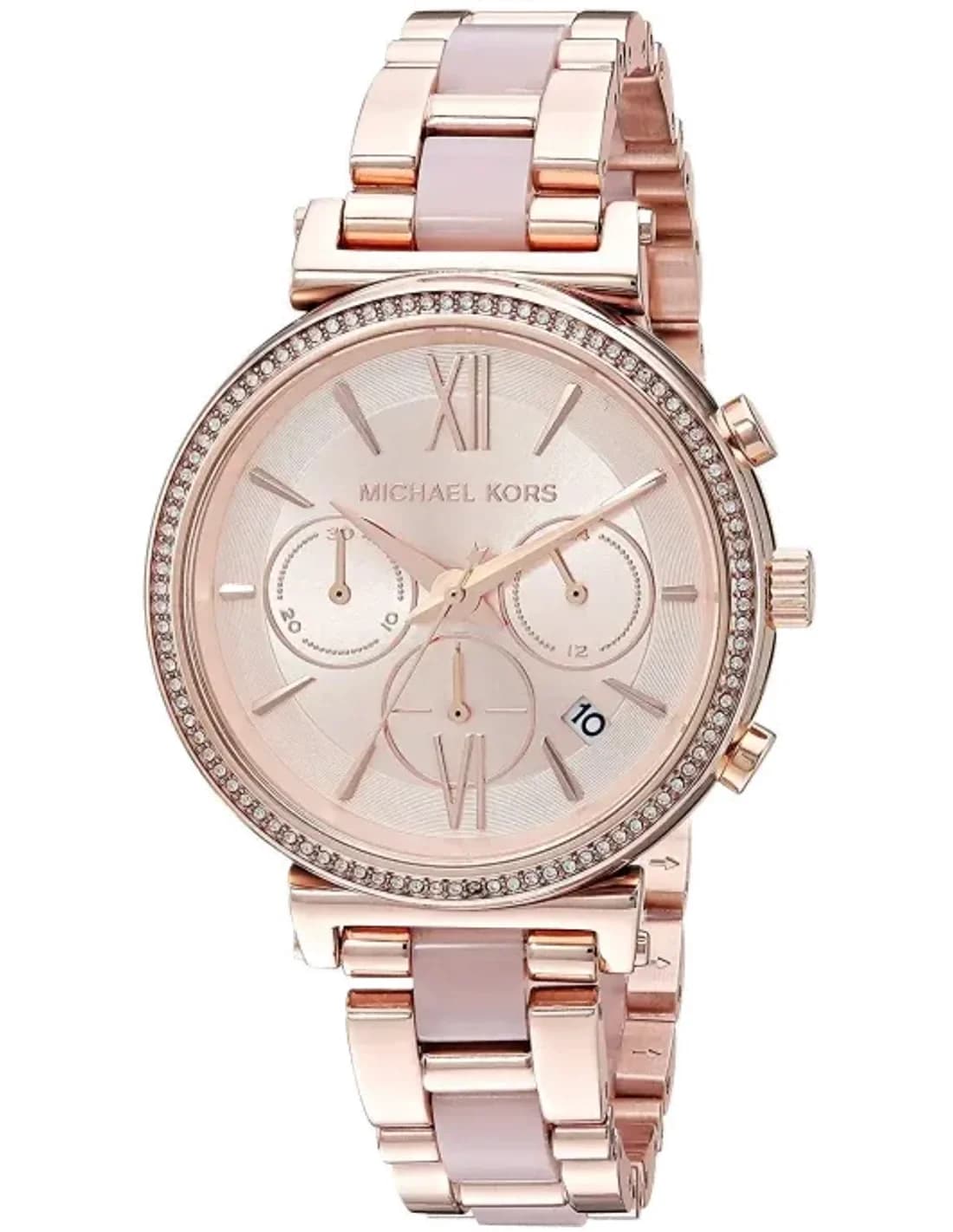 Montre Femme Michael Kors Sofie MK6560 bracelet bi matière