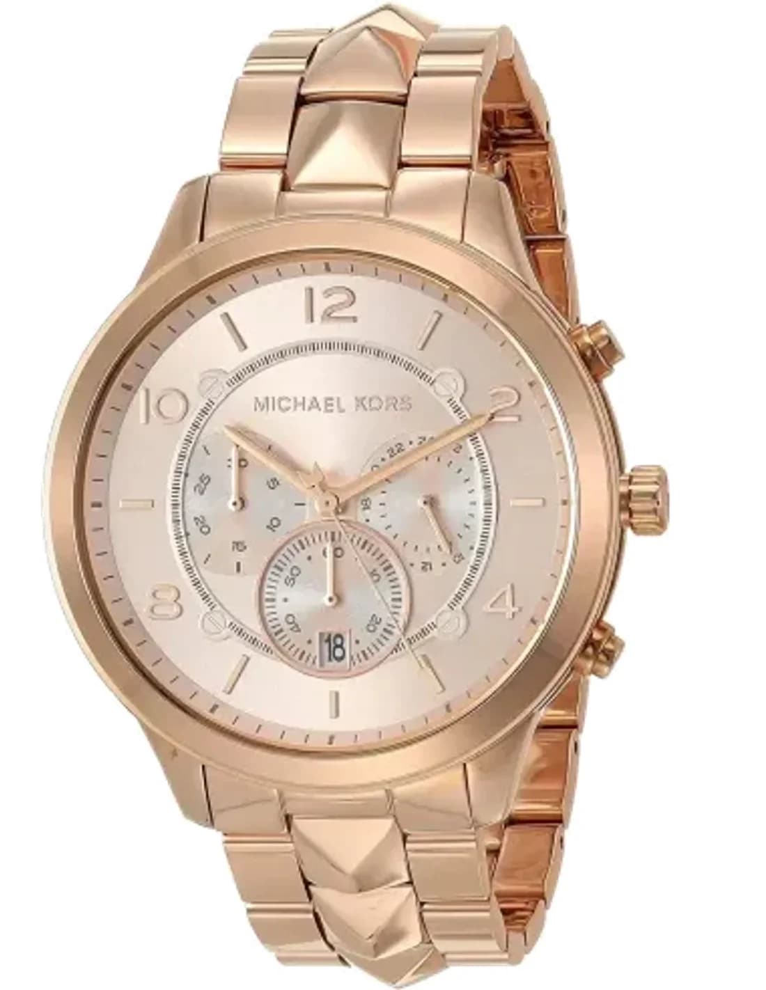 Montre Michael Kors Mercer MK6713 chronomètre acier or rose