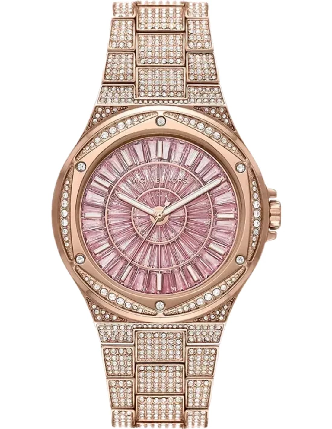 Montre Michael Kors Lennox MK6992 cadran pavé de cristaux bracelet acier inoxydable pavé