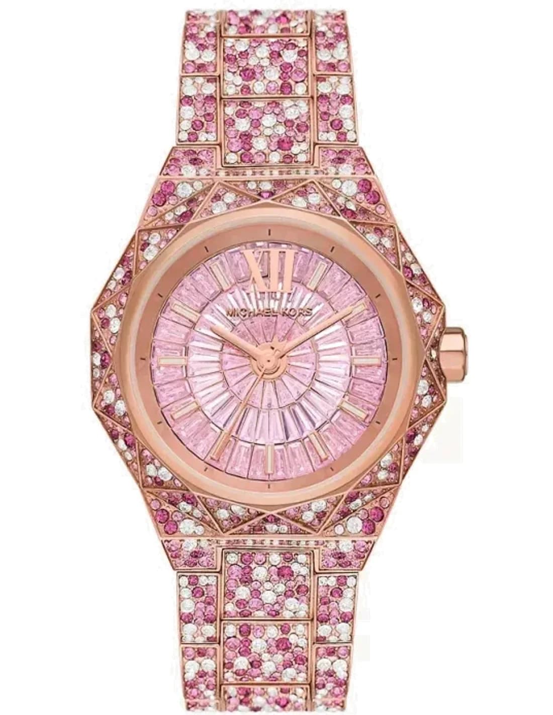 Michael Kors Raquel MK7343 Rose Gold Crystal Pavé Limited Edition Women's Watch