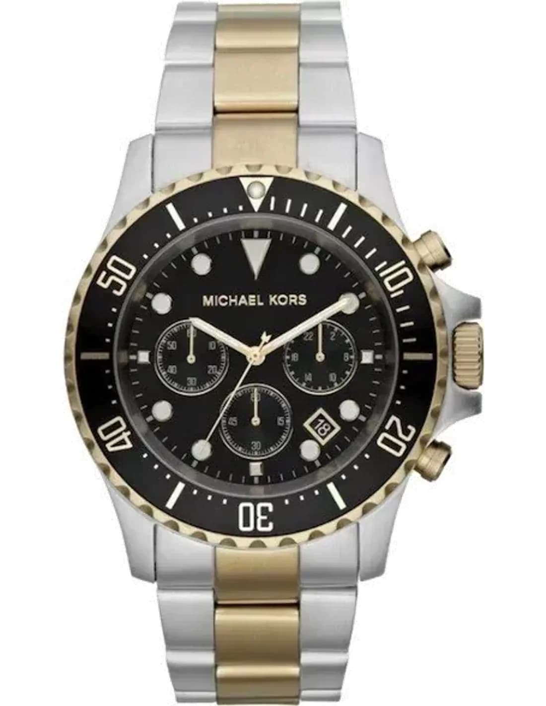 Montre Homme Michael Kors Everest MK8311 Lunette tournante noire