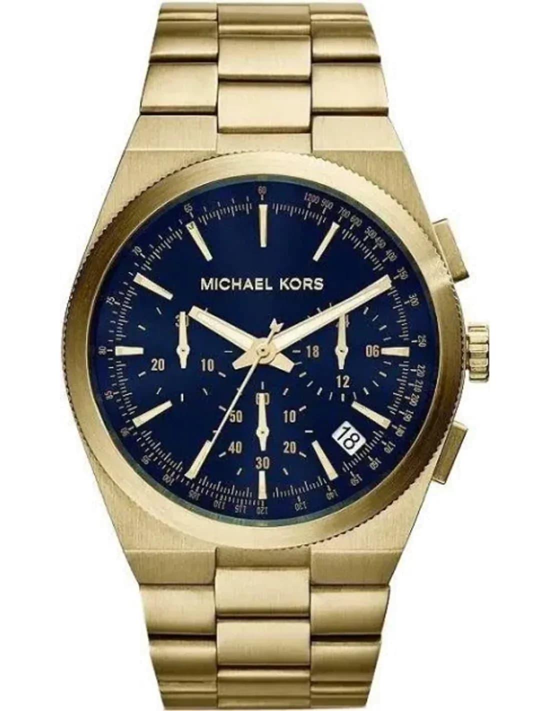 Montre Homme Michael Kors Channing MK8338 Bracelet en acier doré