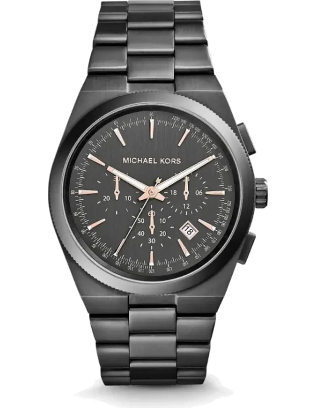 Montre homme Michael Kors MK8403 Channing en acier inoxydable gris