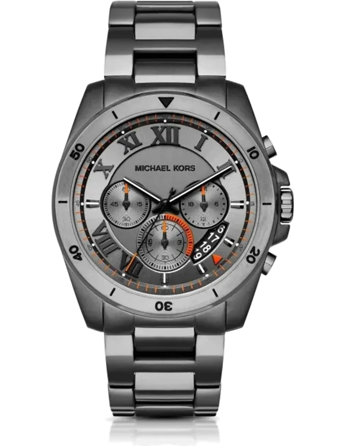 Montre homme Michael Kors MK8465 Brecken chronographe gris