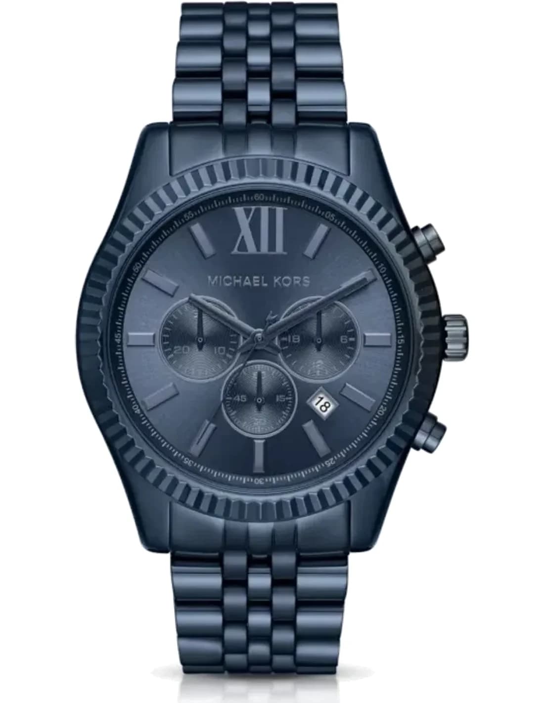 Michael Kors MK8480 Lexington chronograph blue men's watch