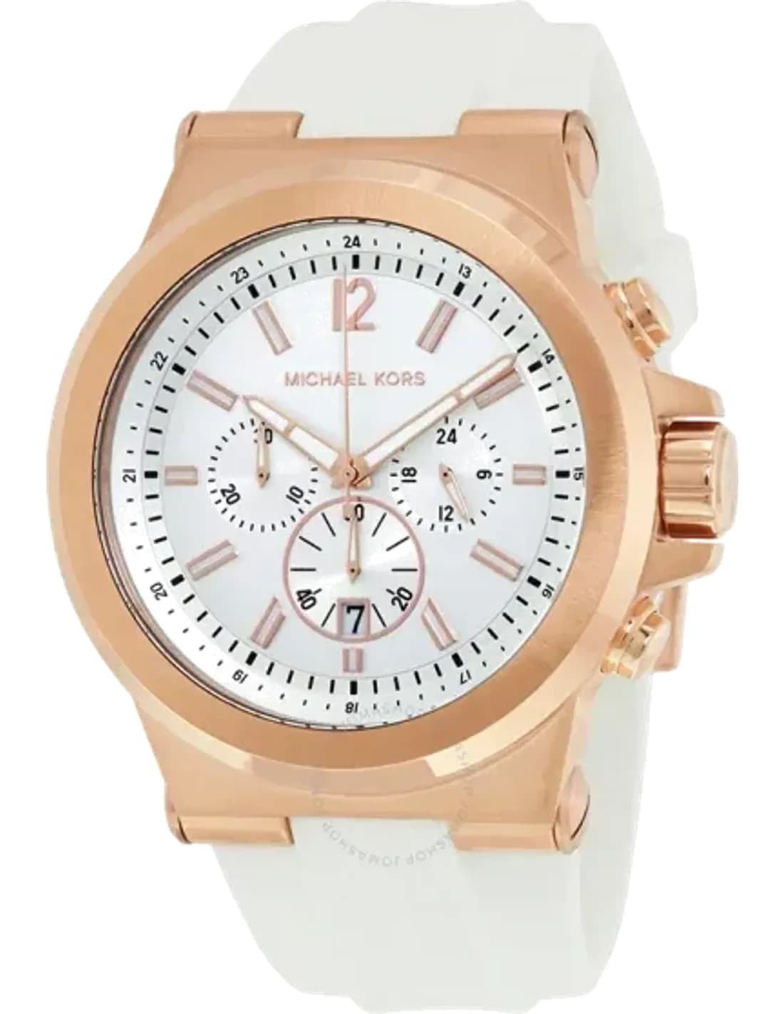 Michael Kors MK8492 Dylan chronograph white men's watch