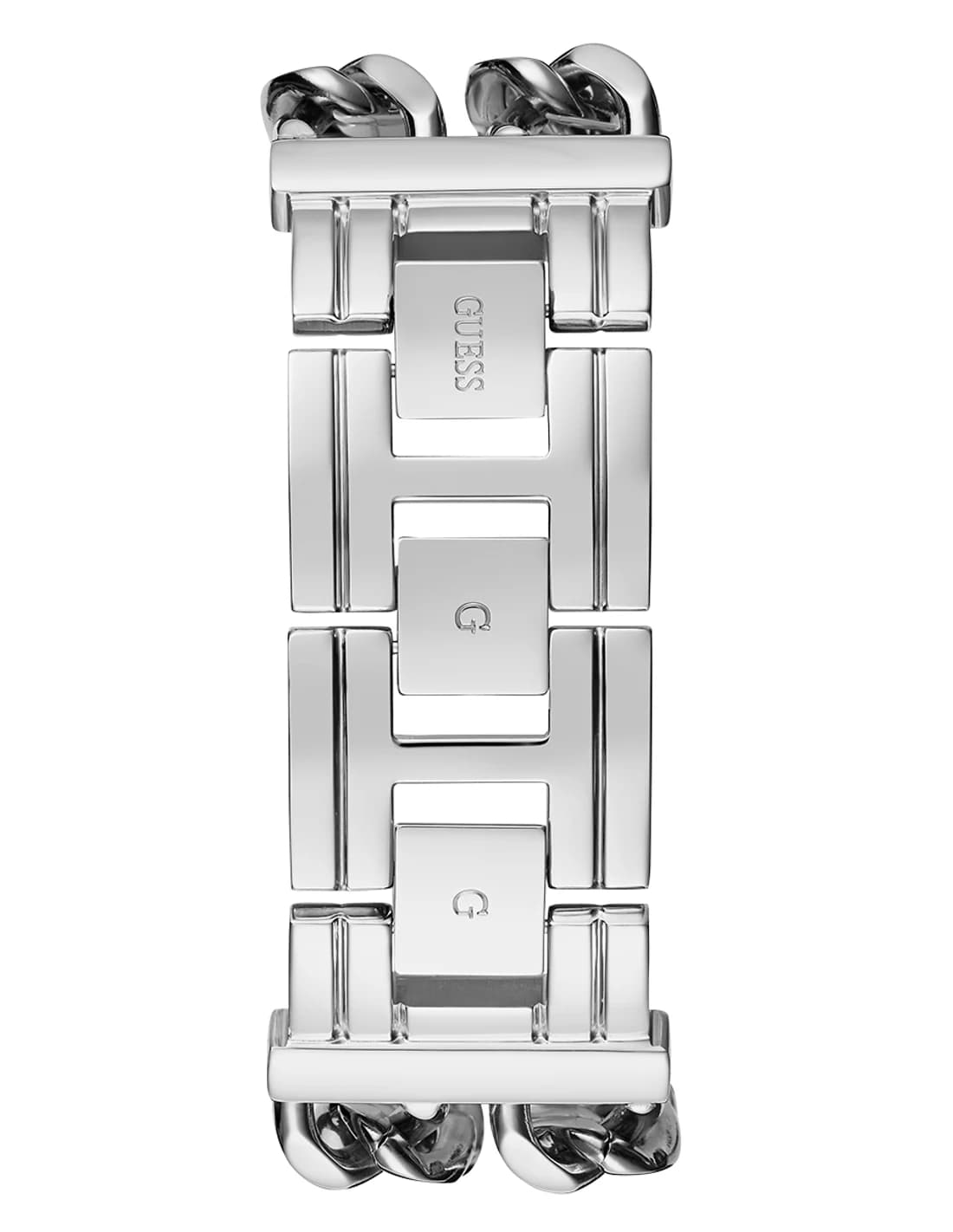 Guess Mod Heavy Metal GW0740L1 women's silver watch, maillons acier bracelet vue 3