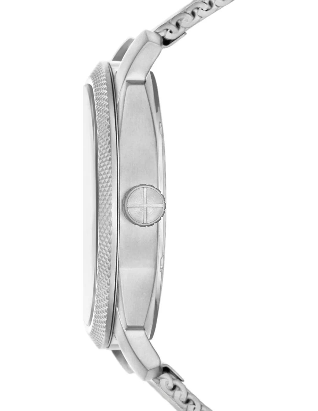 Montre Fossil FS6014 homme détail cadran bordeaux