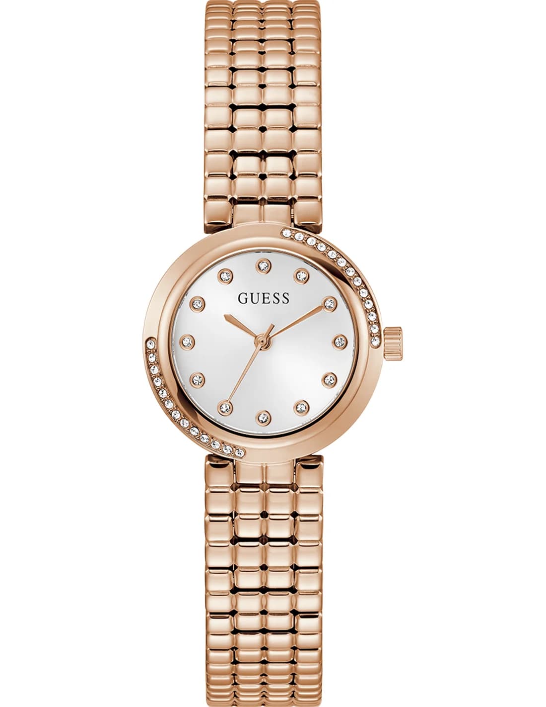 Montre Guess GW0930L3 femme cadran argent bracelet acier