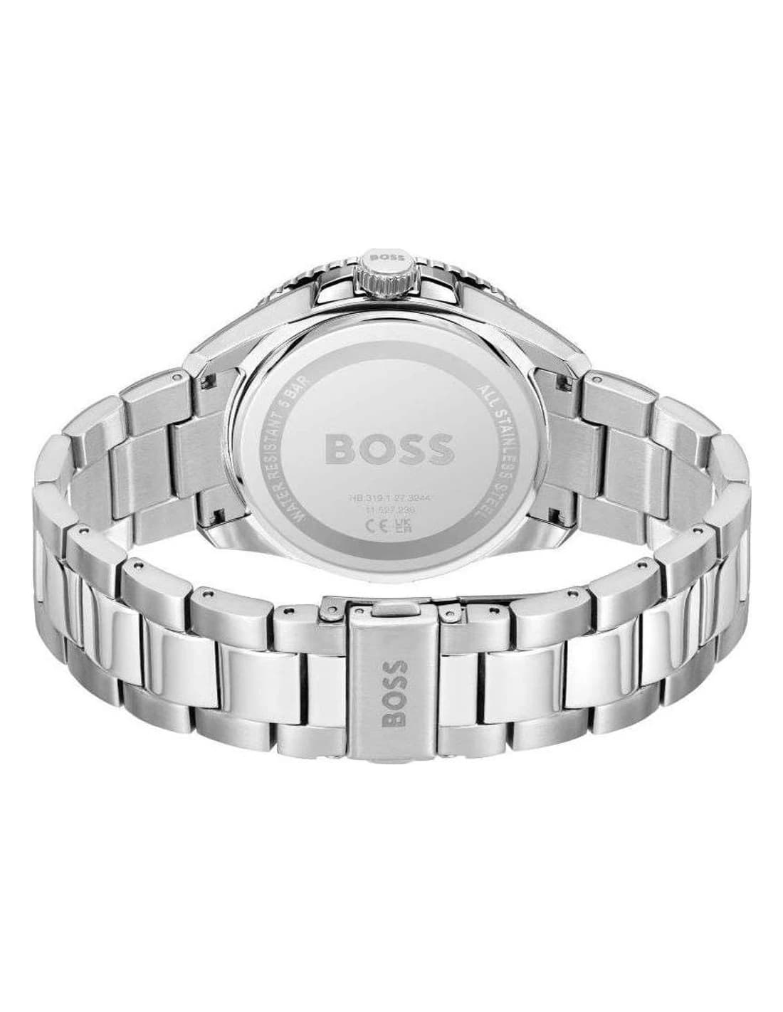 Montre Hugo Boss Runner 1514209 homme bordeaux, bracelet Stainless Steel bracelet vue 4
