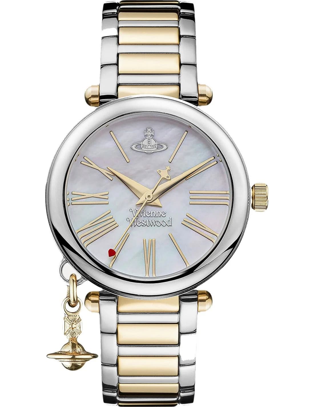 Montre Femme Vivienne Westwood Orb VV006MOPSG cadran nacre bracelet acier