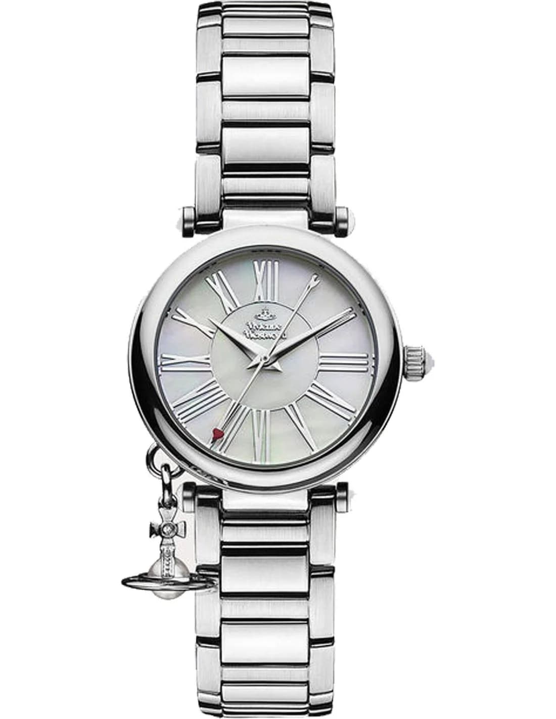 Montre Vivienne Westwood VV006PSLSL femme cadran nacre bracelet acier