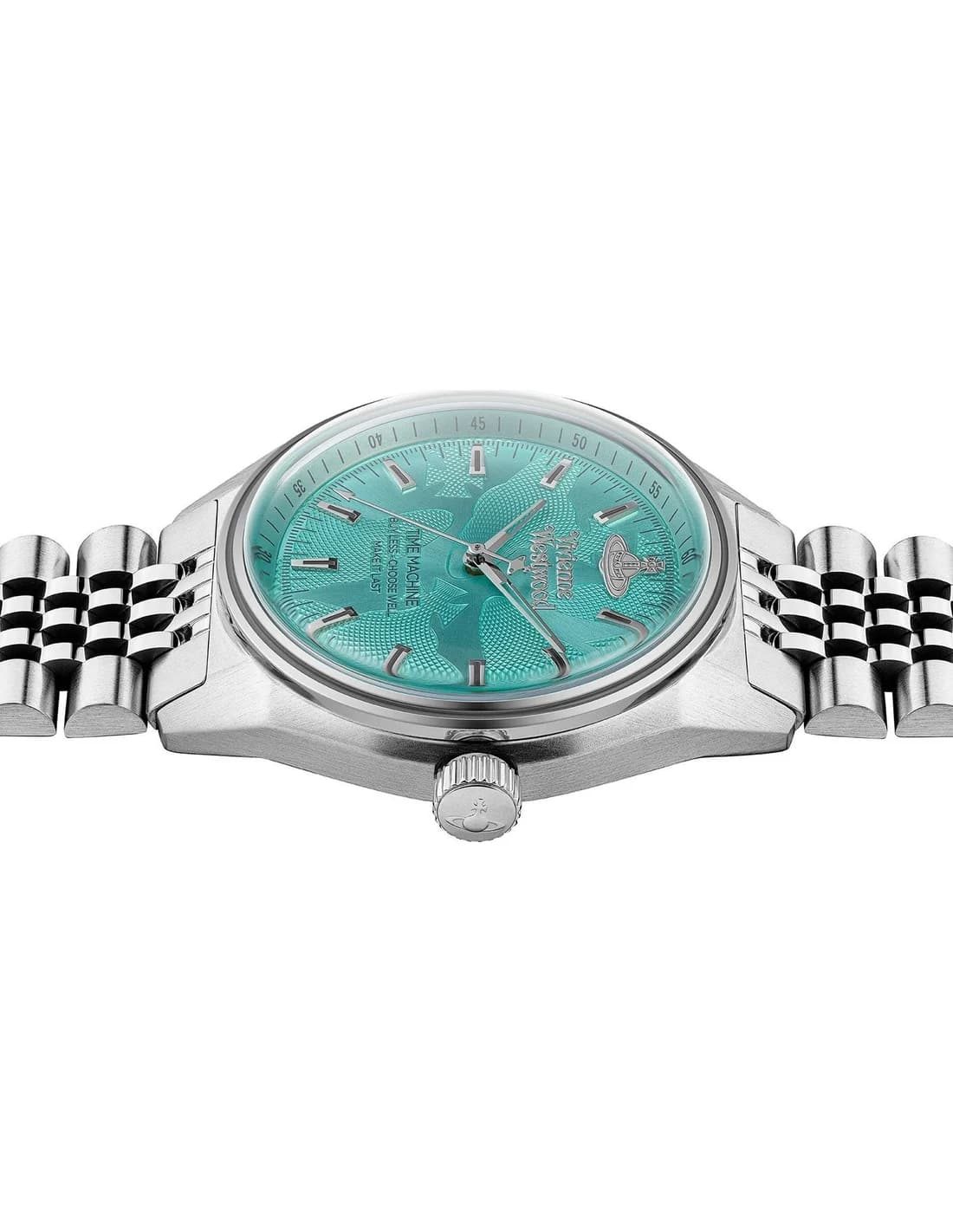 Montre Vivienne Westwood VV251TQSL femme détail cadran bleu