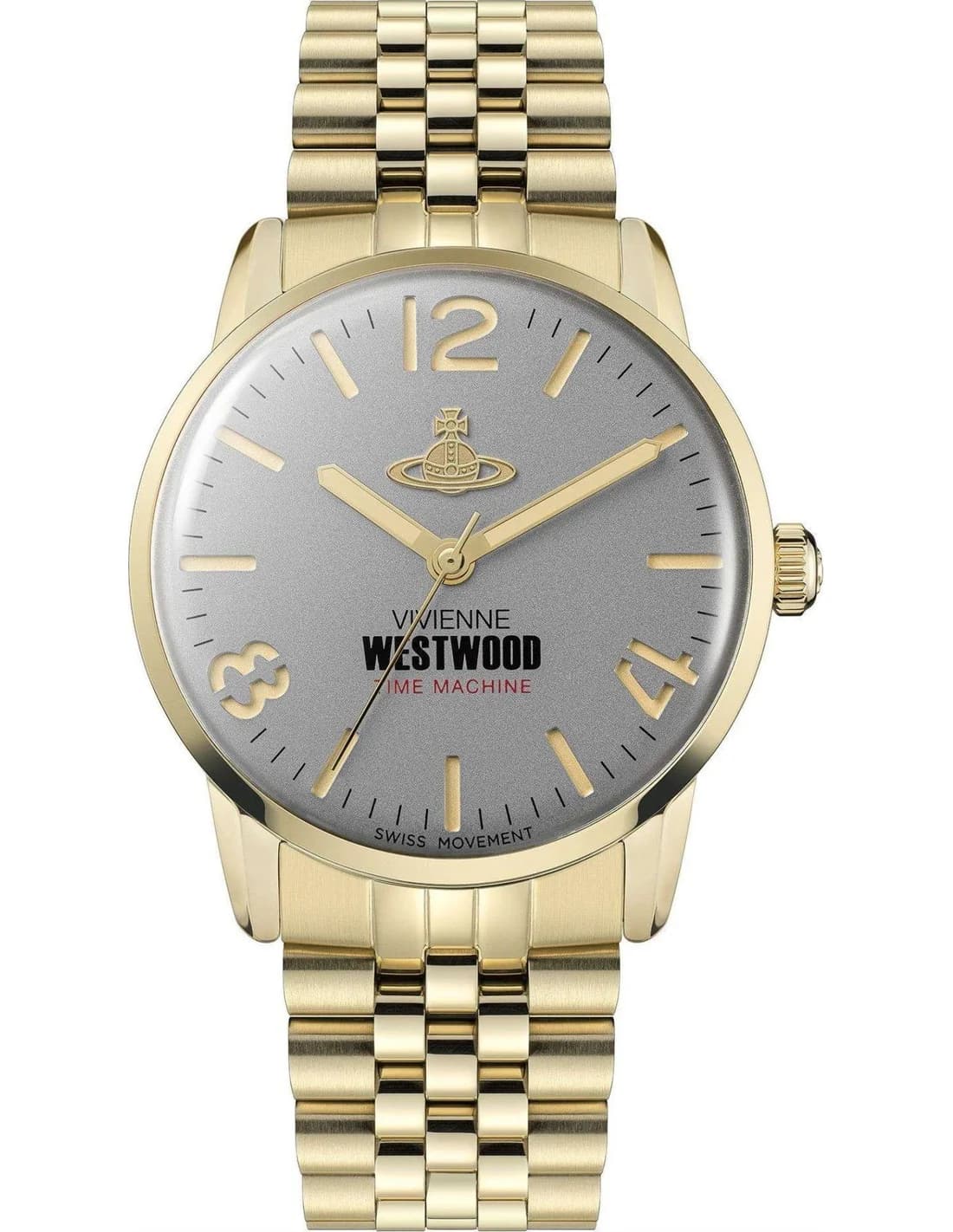 Montre Vivienne Westwood VV276CGGD homme cadran gris bracelet acier