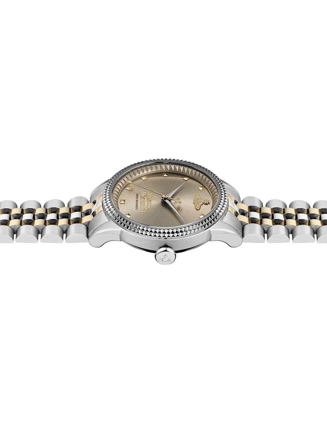 Montre Vivienne Westwood VV328WGYSG femme détail cadran gris