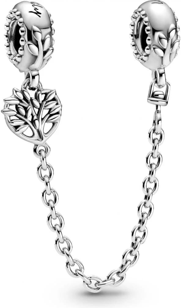 Charm Pandora argent Chaîne de Confort Arbre de vie Cœur Pandora Bijoux