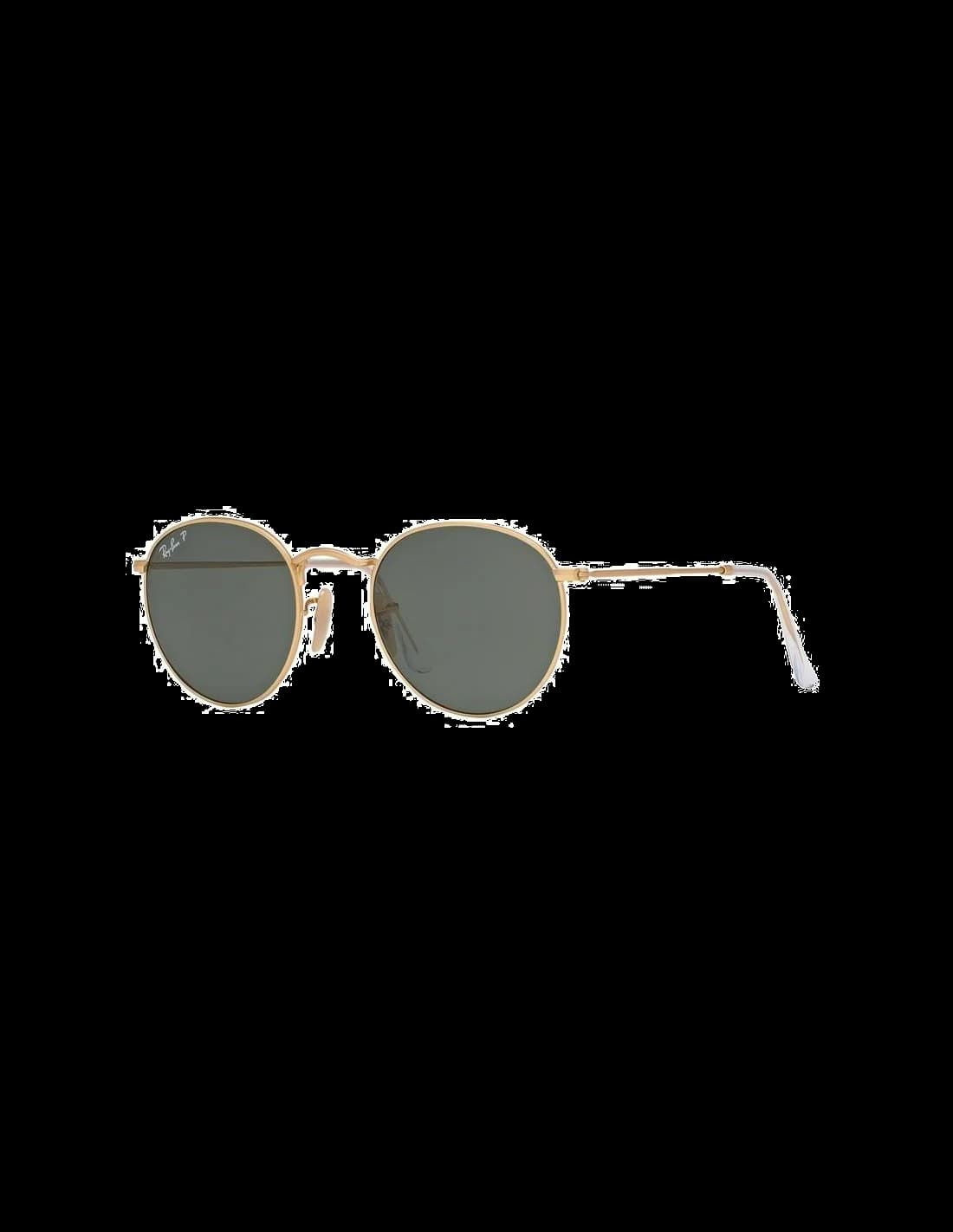 Lunettes de soleil Ray-Ban Round Metal RB3447 112/58 mat dorés Polarisés