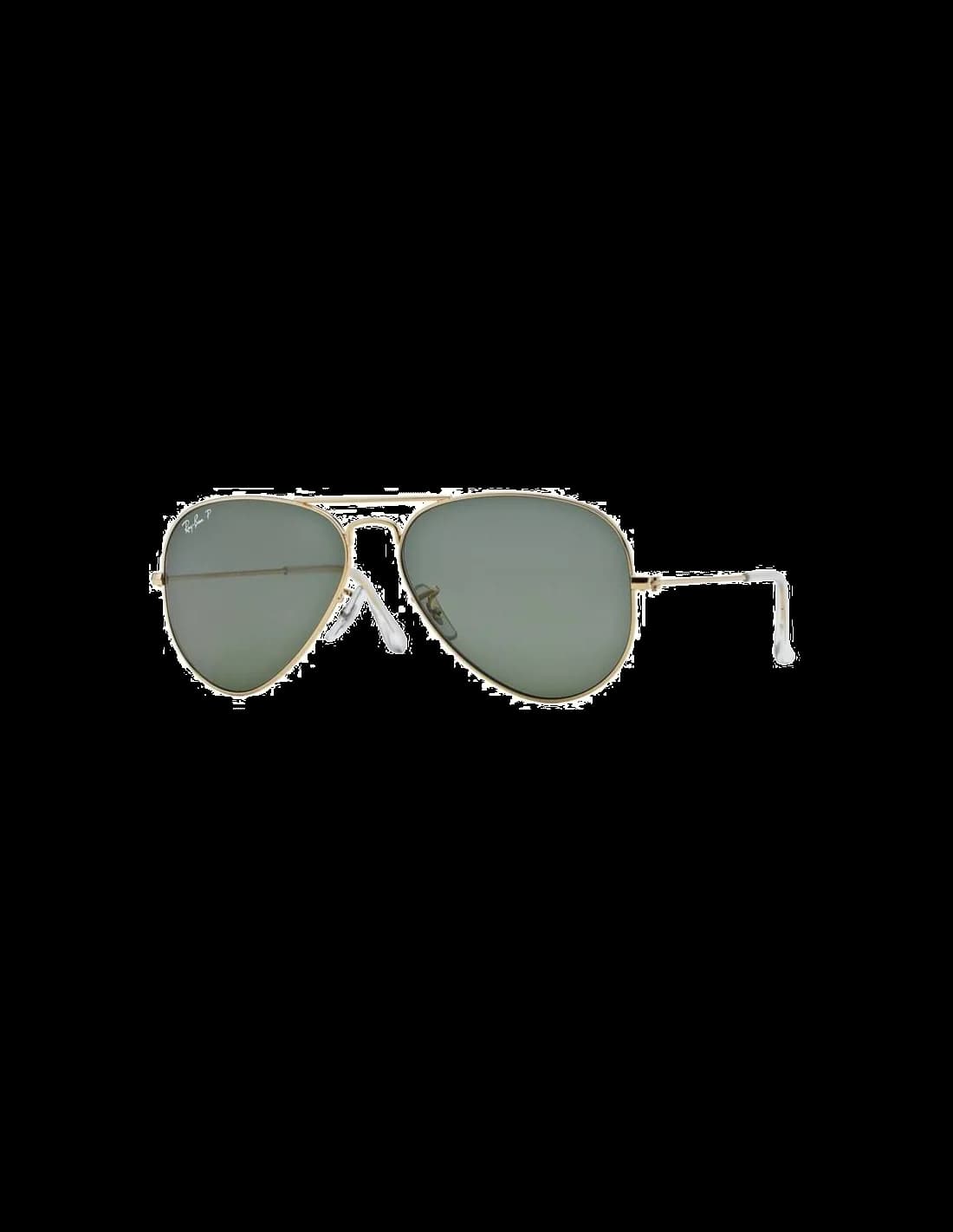 Lunettes de soleil Ray-Ban Aviator Large Metal RB3025 001/58 dorés polarisés