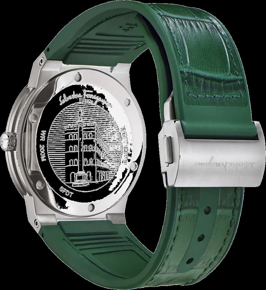 Montre Salvatore Ferragamo SFDT00119 homme vue de profil